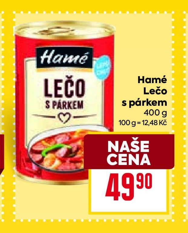 Hamé Lečo s párkem