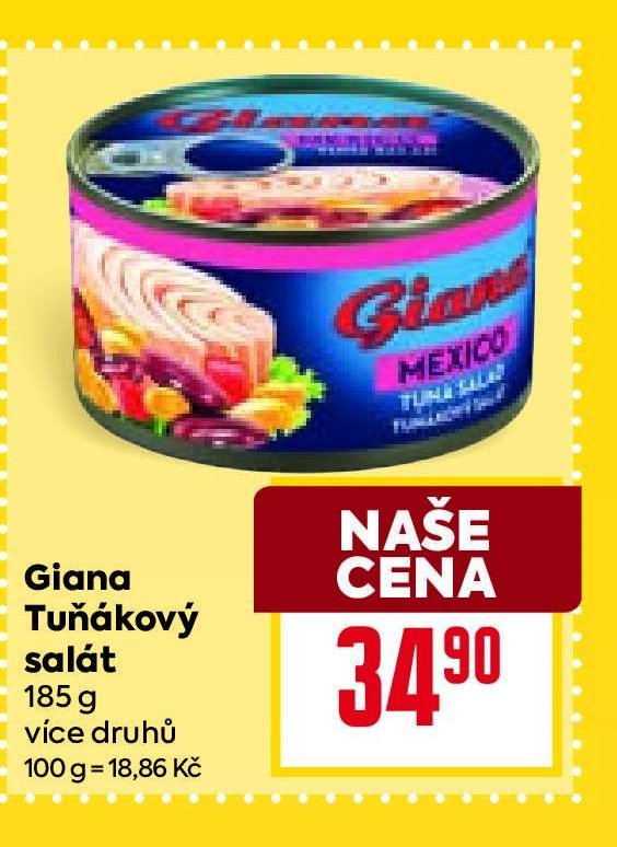 Giana Tuňákový salát