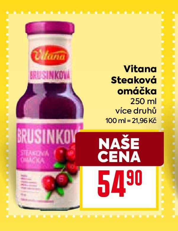 Vitana Steaková omáčka