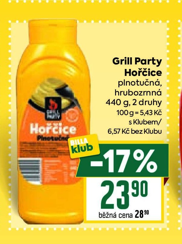 Grill Party Hořčice