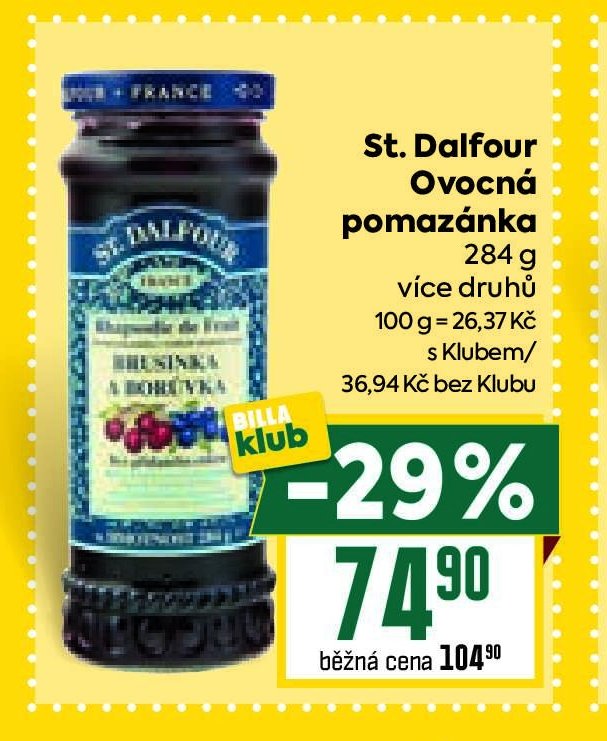 St. Dalfour ovocná pomazánka