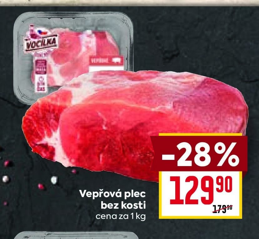 Vepřová plec bez kosti