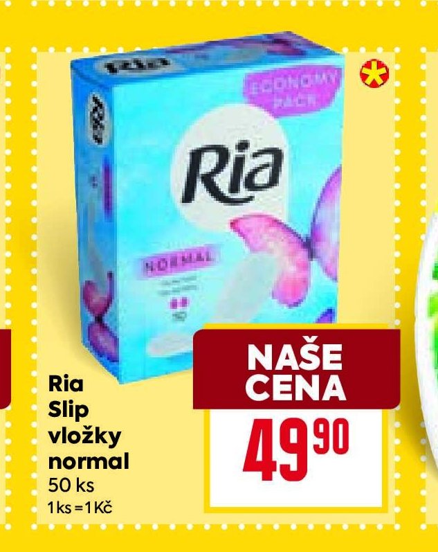 Ria Slip vložky normal