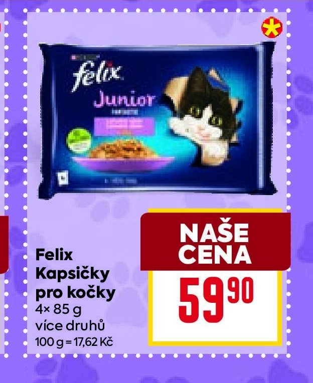 Felix Kapsičky pro kočky