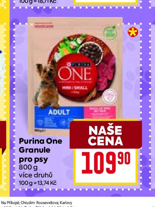 Purina One Granule pro psy