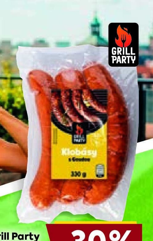 Grill Party Klobásy s goudou 330 g