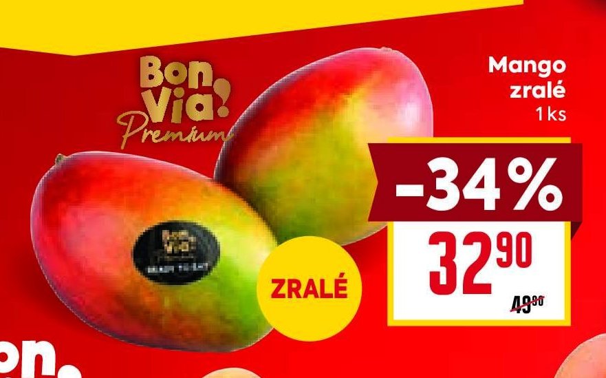 Mango zralé