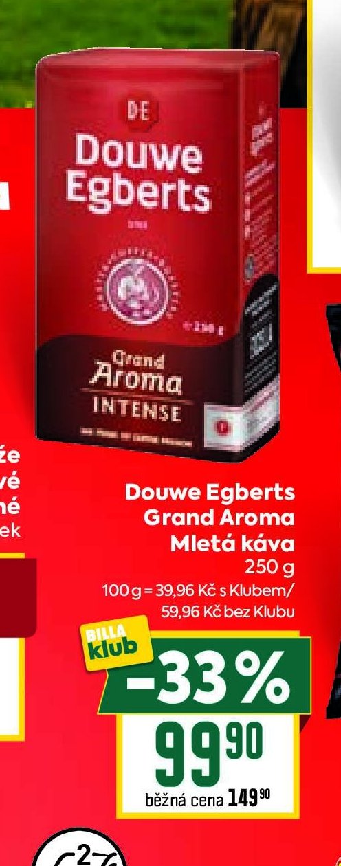 Douwe Egberts Grand Aroma Mletá káva 250 g