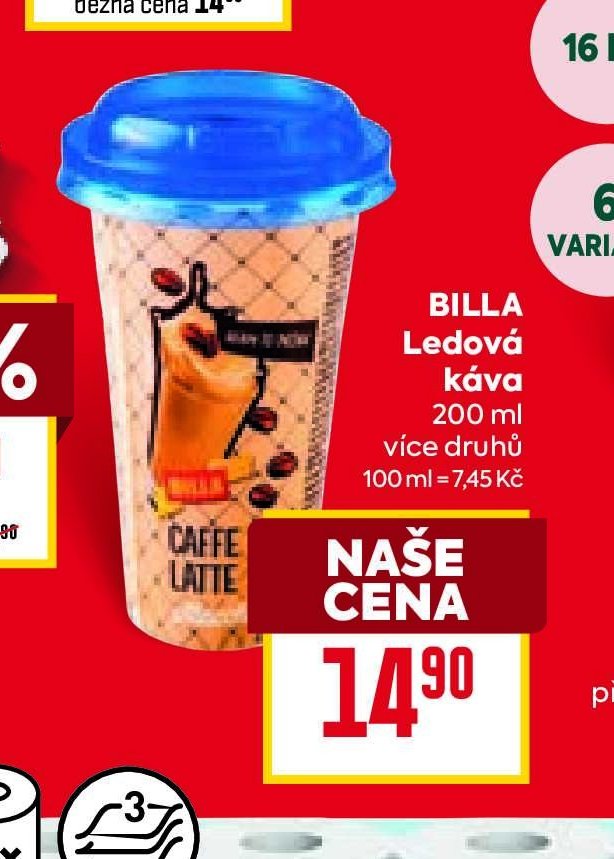 BILLA Ledová káva