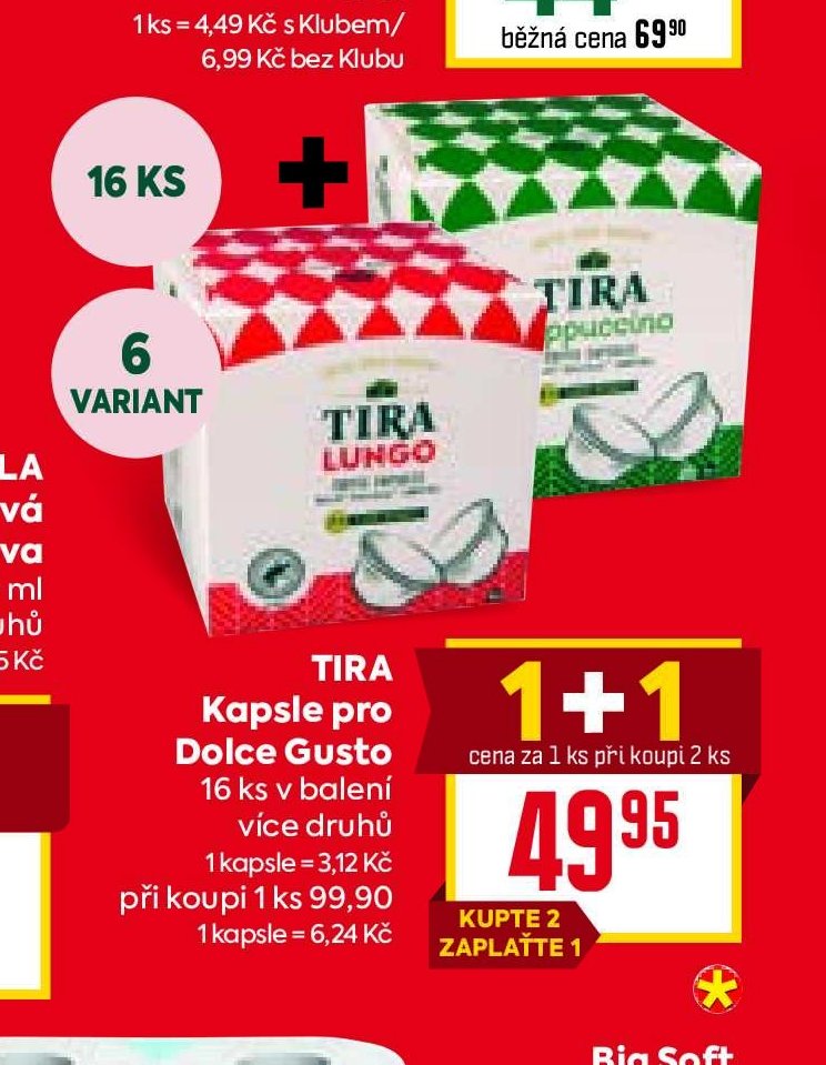 TIRA Kapsle pro Dolce Gusto