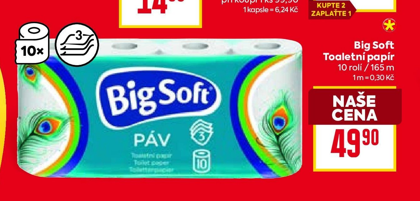 Big Soft Toaletní papír