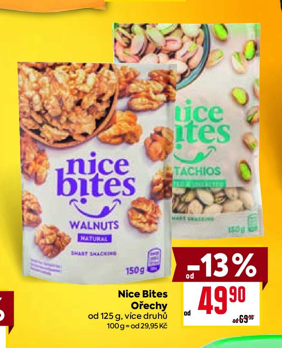 Nice Bites Walnuts / Pistachios