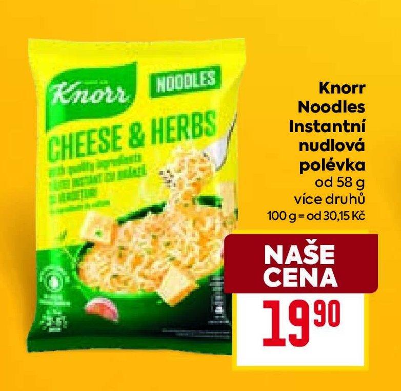 Knorr Noodles Cheese & Herbs