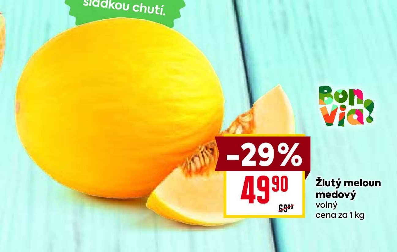 Žlutý meloun medový