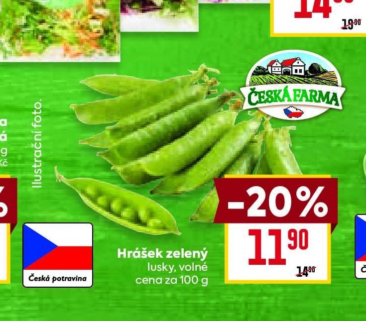 Hrášek zelený