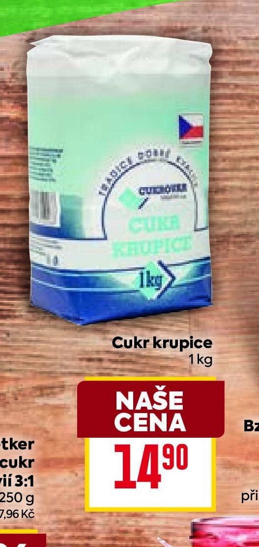 Cukr krupice 1 kg