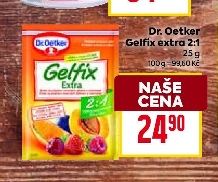 Dr. Oetker Gelfix extra 2:1 25 g