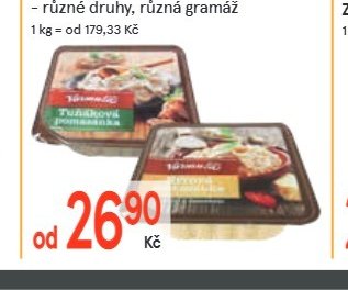 Pomazánka Varmuža – různé druhy, různá gramáž