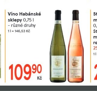 Víno Habánské sklepy 0,75 l
