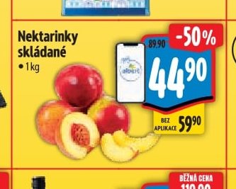 Nektarinky skládané