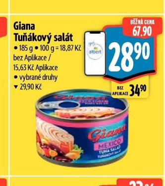Giana Tuňákový salát