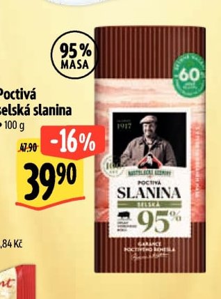Poctivá selská slanina