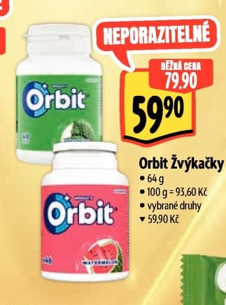 Orbit Žvýkačky