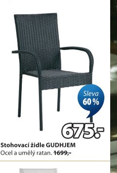 Stohovací židle GUDHJEM