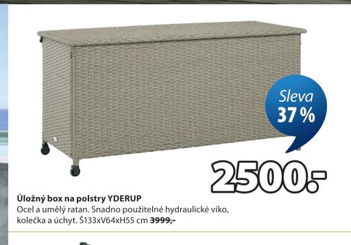 Úložný box na polstry YDERUP