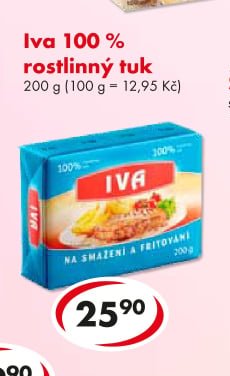 Iva 100% rostlinný tuk