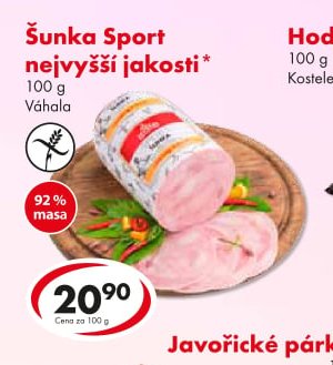 Šunka Sport nejvyšší jakosti