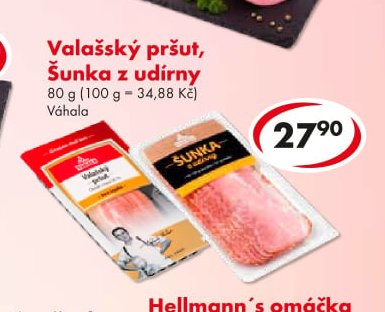 Valašský pršut, Šunka z udírny