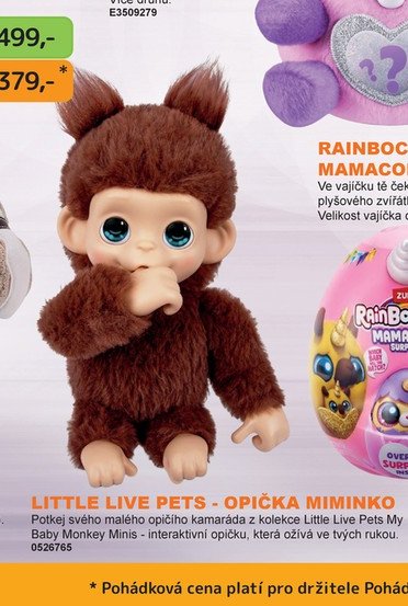 LITTLE LIVE PETS - OPIČKA MIMINKO