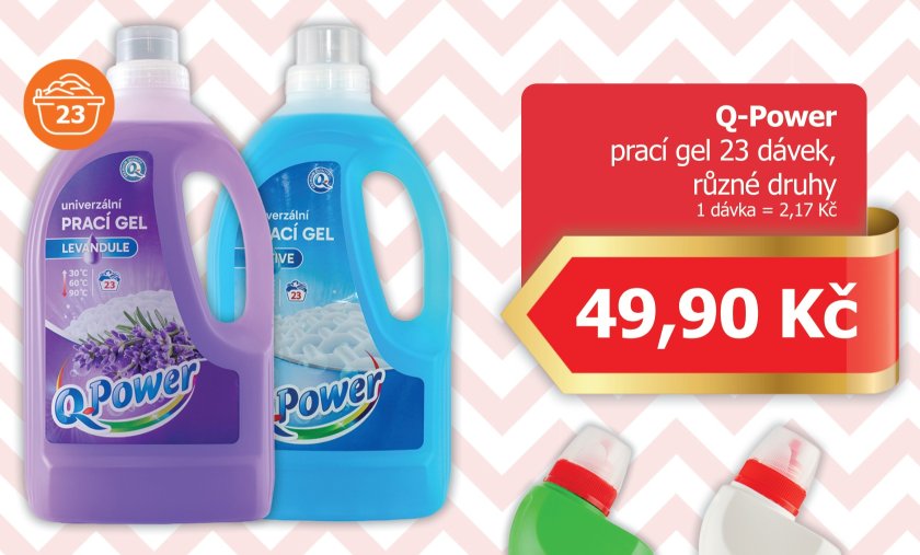Q-Power prací gel