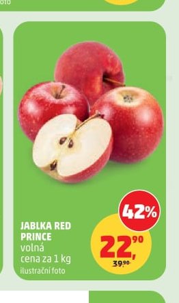Jablka Red Prince