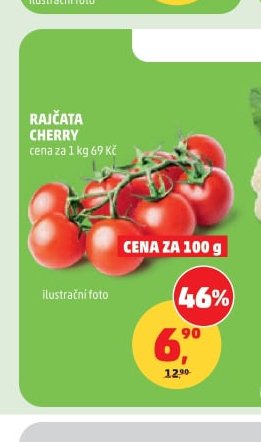 Rajčata Cherry