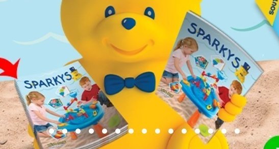 Sparkys letní katalog (dětská hra)