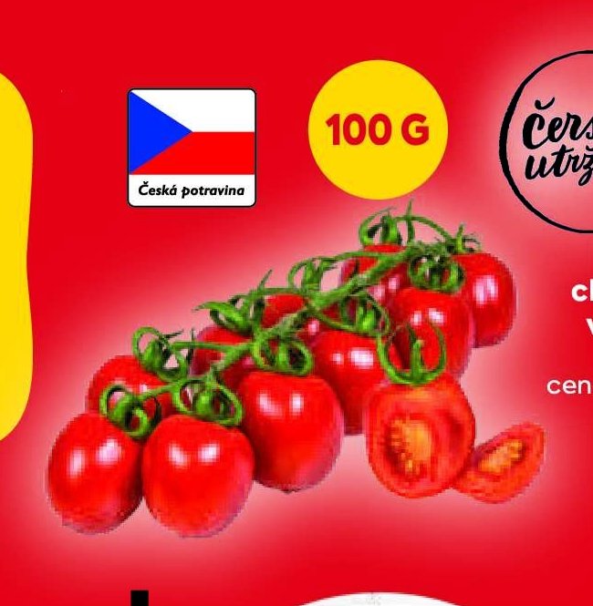 Rajčata cherry na větvičce