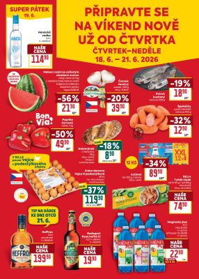 aktuální leták BILLA 17.6.2026-23.6.2026