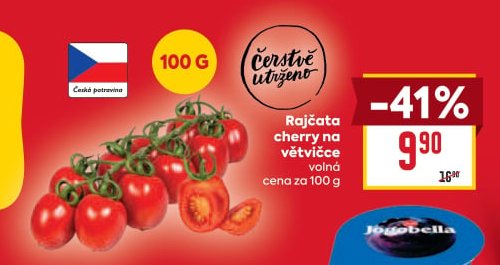 Rajčata cherry na větvičce