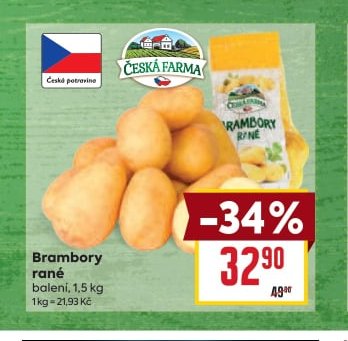 Brambory rané