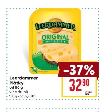 Leerdammer Plátky