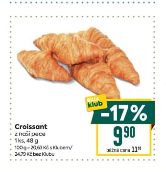 Croissant z naší pece