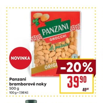 Panzani bramborové noky