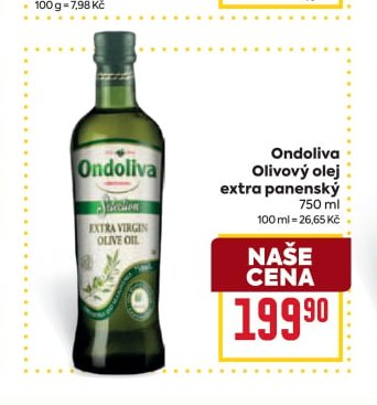 Ondoliva Olivový olej extra panenský