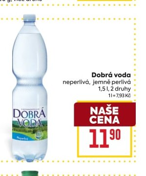 Dobrá voda 1,5 l