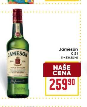 Jameson 0,5 l