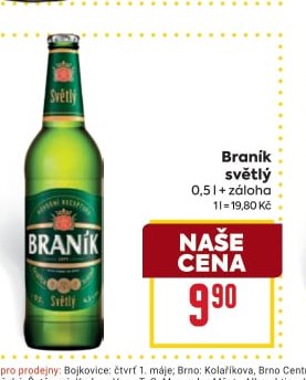 Braník světlý 0,5 l