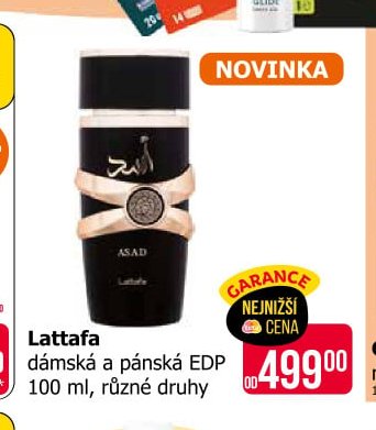 Lattafa dámská a pánská EDP 100 ml, různé druhy