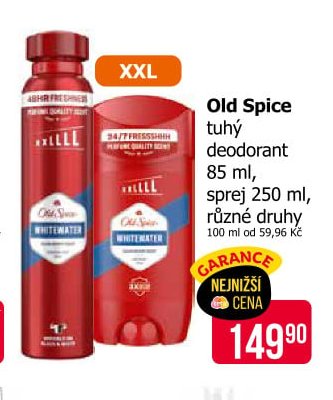 Old Spice tuhý deodorant 85 ml, sprej 250 ml, různé druhy